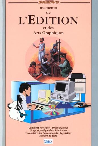 Couverture du livre « Memento De L'Edition » de Rathaux aux éditions Sides