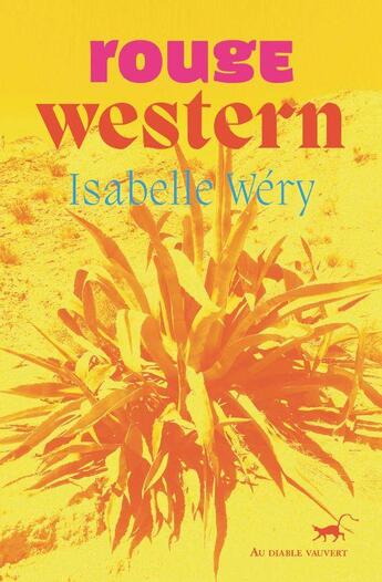 Couverture du livre « Rouge western » de Isabelle Wery aux éditions Au Diable Vauvert