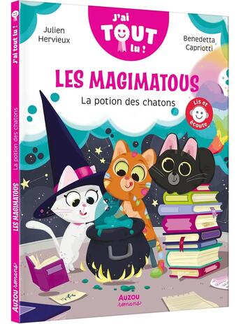 Couverture du livre « Les magimatous : la potion des chatons » de Julien Hervieux et Benedetta Capriotti aux éditions Auzou