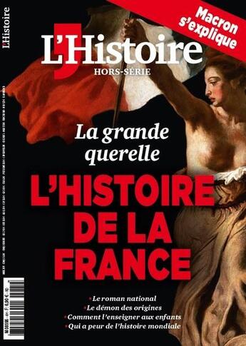 Couverture du livre « L'histoire hs n 4 la grande querelle, l'histoire de la france - avril 2017 » de  aux éditions L'histoire