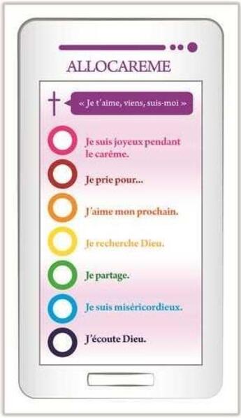 Couverture du livre « Portable de careme 12 ans + » de Jonveaux Gaelle aux éditions Pour L'amour De Dieu