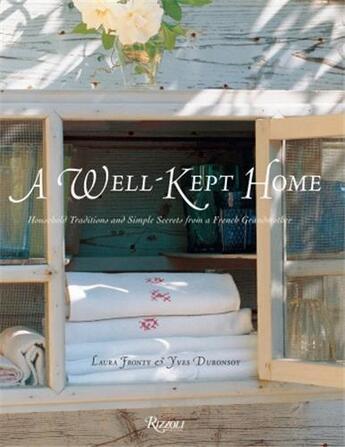Couverture du livre « A well kept home » de Laura Fronty aux éditions Rizzoli