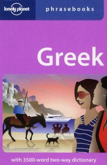 Couverture du livre « Greek (4e édition) » de Thanasis Spilias aux éditions Lonely Planet France