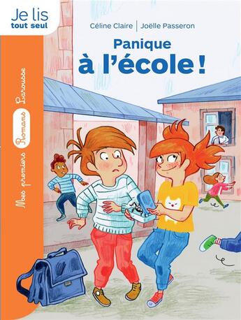 Couverture du livre « Panique à l'école » de Joelle Passeron et Celine Claire aux éditions Larousse