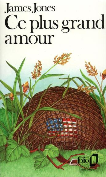 Couverture du livre « Ce plus grand amour » de James Jones aux éditions Folio