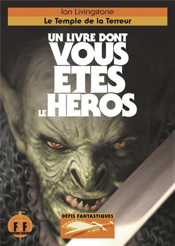 Couverture du livre « Le temple de la terreur » de Ian Livingstone aux éditions Gallimard-jeunesse