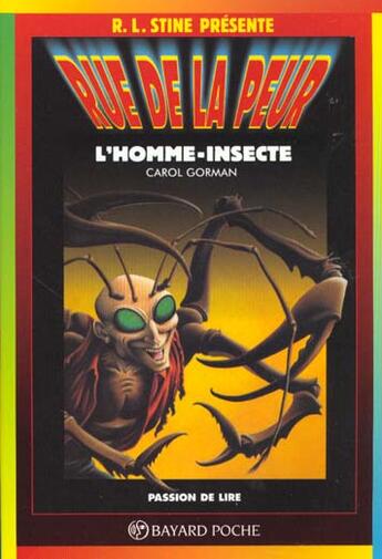 Couverture du livre « Homme Insecte N1007 » de R. L. Stine aux éditions Bayard Jeunesse