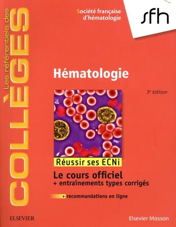 Couverture du livre « Hématologie (3e édition) » de  aux éditions Elsevier-masson