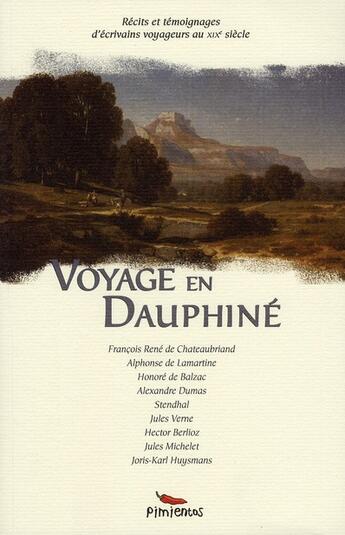 Couverture du livre « Voyage en Dauphine » de  aux éditions Pimientos