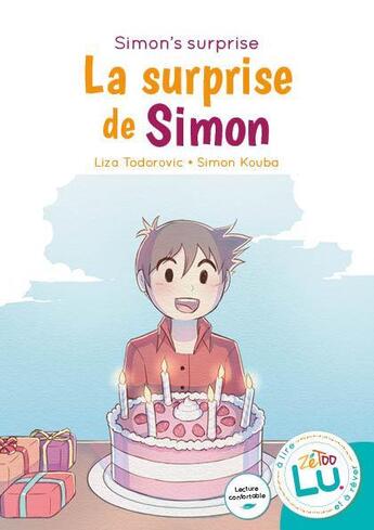 Couverture du livre « La surprise de Simon ; Simon's surprise » de Liza Todorovic et Simon Kouba aux éditions Editions Ztl