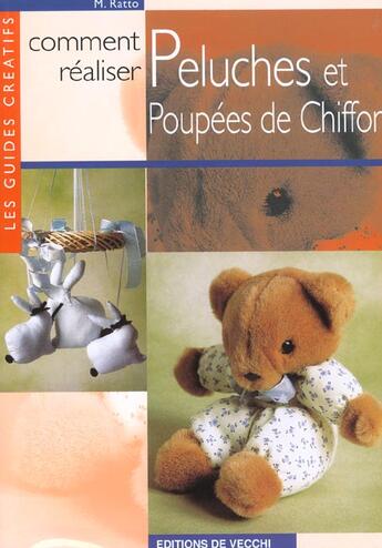 Couverture du livre « Realiser peluches et objets en chiffon » de Marina Ratto aux éditions De Vecchi