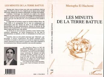 Couverture du livre « Les minuits de la terre battue » de Mustapha El Hachemi aux éditions L'harmattan