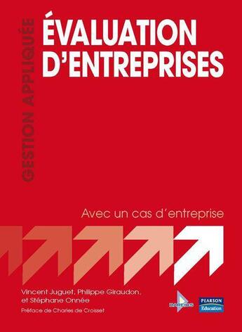 Couverture du livre « Évaluation d'entreprise » de Vincent Juguet et Philippe Giraudon et Stephane Onnee aux éditions Dareios