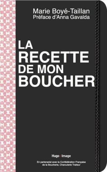 Couverture du livre « La recette de mon boucher » de Marie Boye-Taillan aux éditions Hugo Image