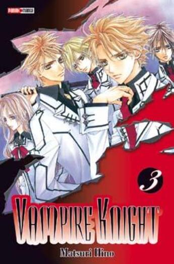 Couverture du livre « Vampire knight Tome 3 » de Matsuri Hino aux éditions Panini