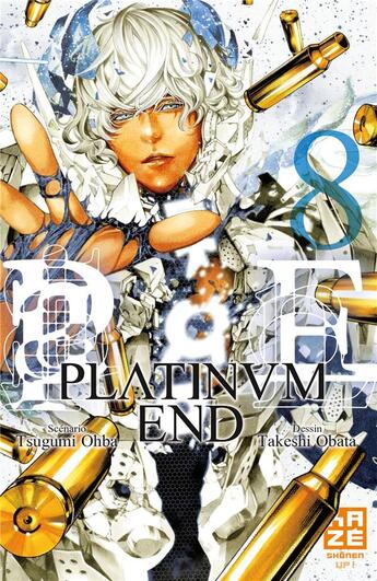 Couverture du livre « Platinum end Tome 8 » de Takeshi Obata et Tsugumi Ohba aux éditions Crunchyroll