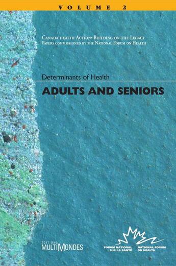 Couverture du livre « Adults and seniors » de  aux éditions Multimondes