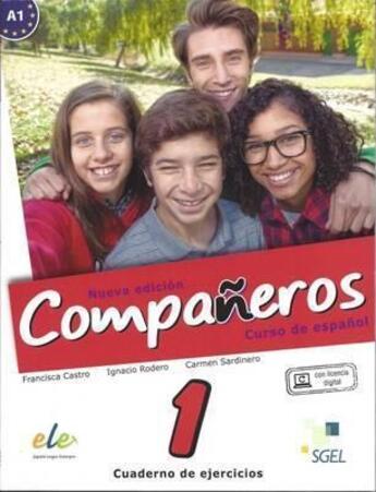 Couverture du livre « Companeros 1 (Workbook + Digital Workbook) » de  aux éditions Sgel