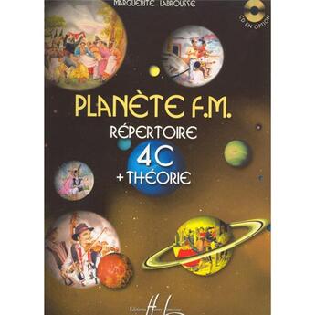 Couverture du livre « Planete fm vol.4c - repertoire et theorie --- formation musicale » de Labrousse Marguerite aux éditions Henry Lemoine