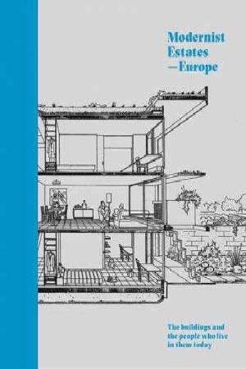 Couverture du livre « Modernist estate europe » de Orazi Stefi aux éditions Quarry