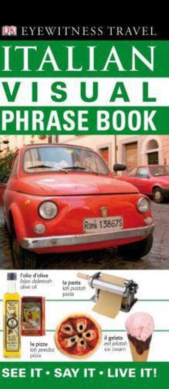 Couverture du livre « Italian visual phrase book » de  aux éditions Dorling Kindersley