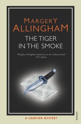 Couverture du livre « The Tiger In The Smoke » de Margery Allingham aux éditions Random House Digital