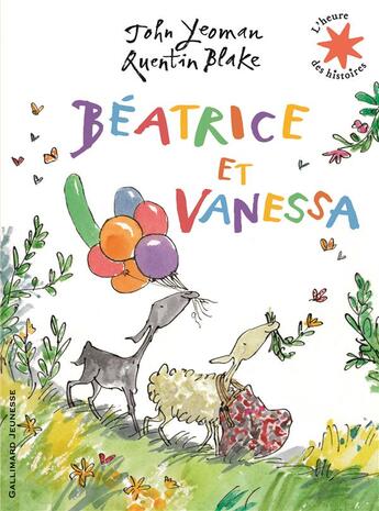 Couverture du livre « Béatrice et Vanessa » de Quentin Blake et John Yeoman aux éditions Gallimard-jeunesse