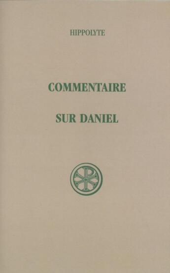 Couverture du livre « Commentaire sur Daniel » de  aux éditions Cerf