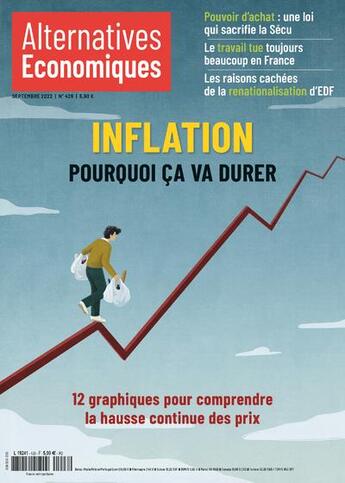 Couverture du livre « Mensuel - n 426 septembre 2022 » de  aux éditions Alternatives Economiques