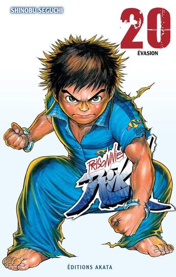 Couverture du livre « Prisonnier Riku Tome 20 : évasion » de Shinobu Seguchi aux éditions Akata