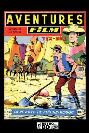 Couverture du livre « Aventures film ; INTEGRALE VOL.9 ; N.81 A N.90 » de Roger Mellies aux éditions Retrobd