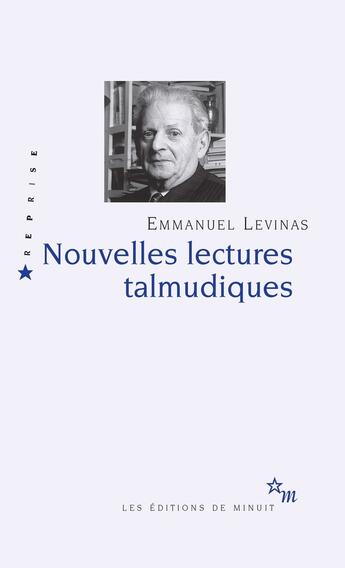 Couverture du livre « Nouvelles lectures talmudiques » de Emmanuel Levinas aux éditions Minuit