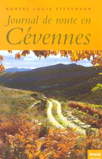 Couverture du livre « Journal de route en Cévennes (édition 2002) » de Stevenson Rl aux éditions Privat