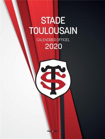 Couverture du livre « Calendrier mural Stade toulousain 2017 » de  aux éditions Hugo Sport