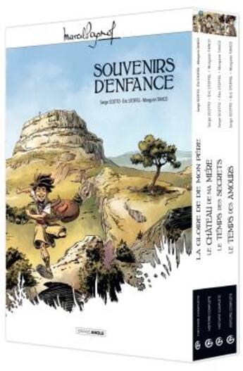 Couverture du livre « Souvenirs d'enfance ; coffret » de Serge Scotto et Eric Stoffel et Morgan Tanco aux éditions Bamboo