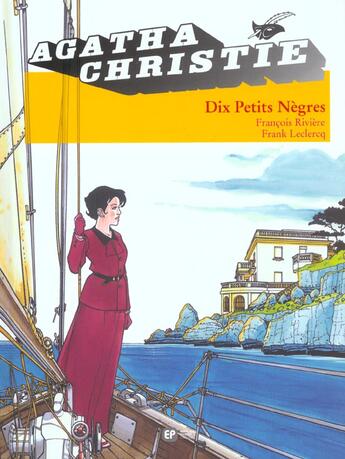 Couverture du livre « Dix petit nègres » de Agatha Christie et Francois Riviere et Franck Leclercq aux éditions Paquet