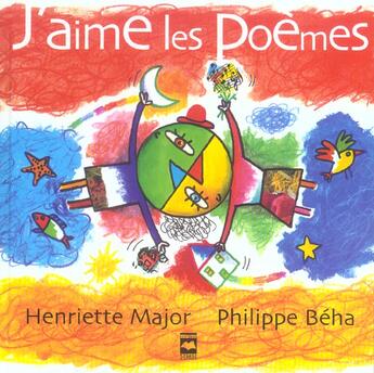 Couverture du livre « J'aime les poemes » de Henriette Major aux éditions Hurtubise