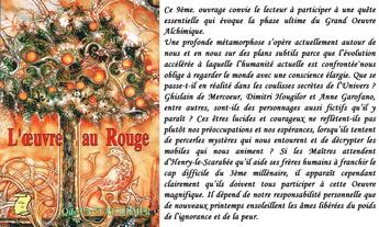 Couverture du livre « L'aventure humaine, passée, présente et à venir Tome 9 : l'oeuvre au rouge » de Ode Pactat-Didier aux éditions Le Cygne D'o