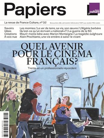 Couverture du livre « Papiers, la revue de france culture, n 32 » de  aux éditions Exils