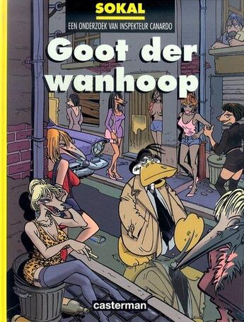 Couverture du livre « Canardo T.9 ; goot der wanhoop » de Benoit Sokal aux éditions Casterman