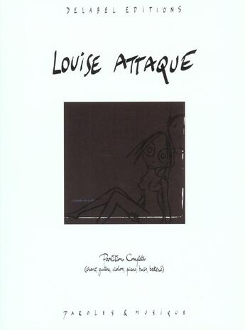 Couverture du livre « Comme On A Dit ; Louise Attaque » de Louise Attaque aux éditions Carisch Musicom