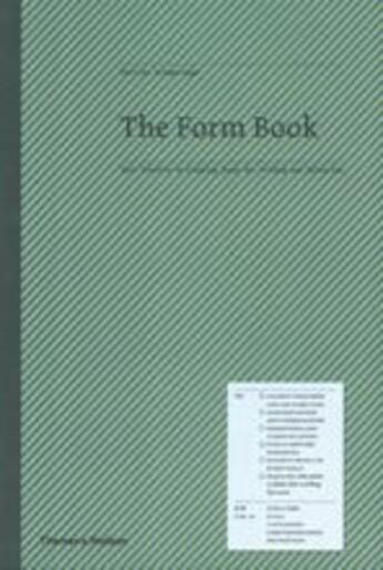 Couverture du livre « The form book » de Schwesinger et Borries aux éditions Thames & Hudson