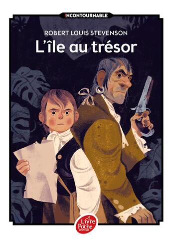 Couverture du livre « L'île au trésor » de Robert Louis Stevenson aux éditions Le Livre De Poche Jeunesse