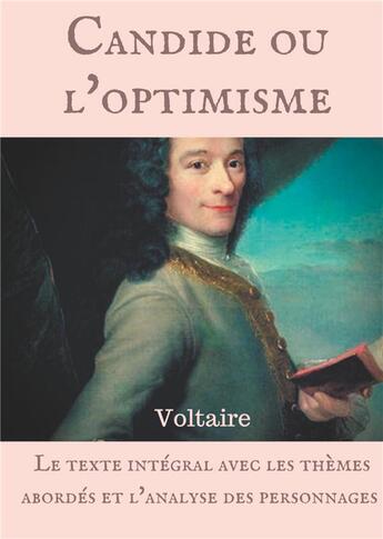 Couverture du livre « Voltaire : Candide ou l'optimisme » de Voltaire aux éditions Books On Demand