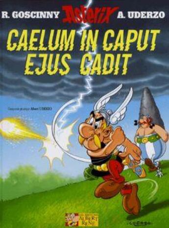 Couverture du livre « Asterix t.33 : caelum in caput ejus cadit » de Rene Goscinny et Albert Uderzo aux éditions Albert Rene