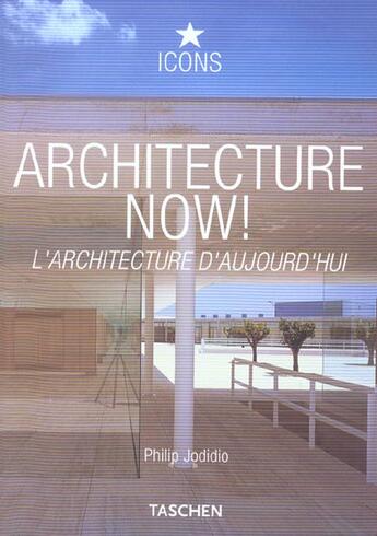 Couverture du livre « Architecture now » de  aux éditions Taschen