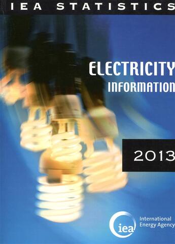 Couverture du livre « Electricity information 2013 » de Ocde aux éditions Ocde