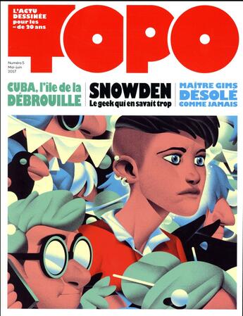 Couverture du livre « Revue Topo n.5 : mai-juin 2017 » de Revue Topo aux éditions Revue Topo