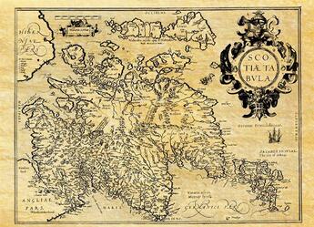 Couverture du livre « Ecosse en 1585 a plat » de  aux éditions Antica