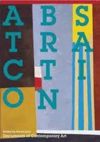 Couverture du livre « Abstraction » de Lind Maria aux éditions Whitechapel Gallery